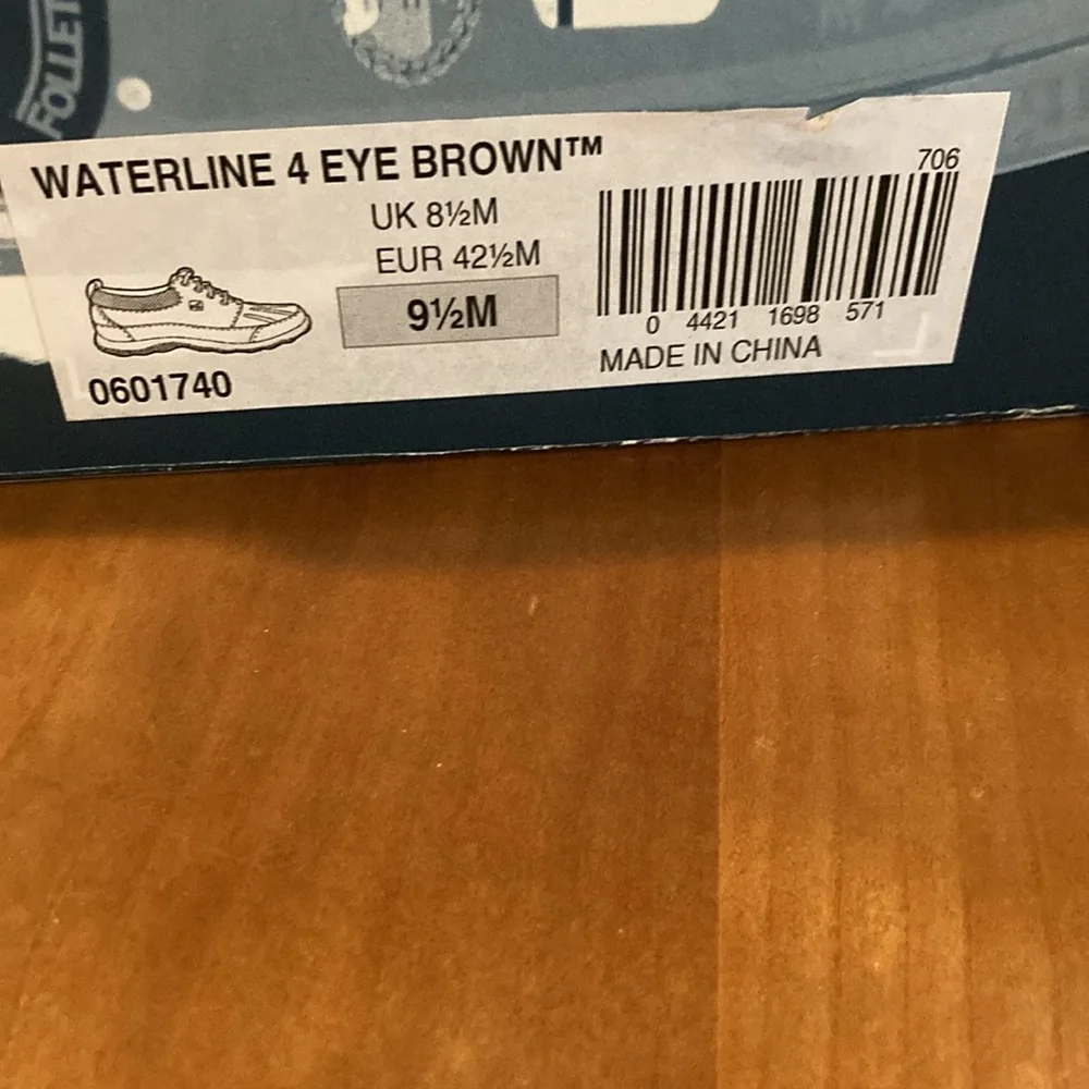 Sperry Men's 4 Eye Brown Waterproof Shoes